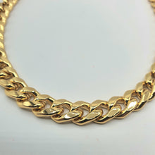 Carica l&#39;immagine nel visualizzatore di Gallery, Collana girocollo a catena groumette placcata oro