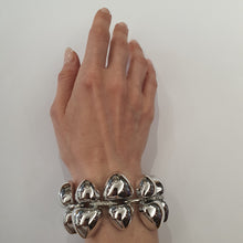 Carica l&#39;immagine nel visualizzatore di Gallery, Bracciale del brand Sodini rodiato e strass