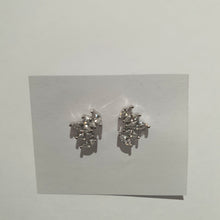 Carica l&#39;immagine nel visualizzatore di Gallery, Orecchini coppia a lobo con zirconi a navette