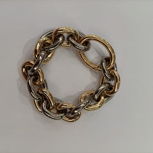 Carica l&#39;immagine nel visualizzatore di Gallery, Bracciale a catena rodiata e placcata oro