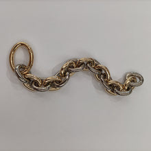 Carica l&#39;immagine nel visualizzatore di Gallery, Bracciale a catena rodiata e placcata oro